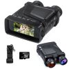 1080p FHD Rechargeable Digital Night Vision Goggles Binoculars For Adults; Travel Infrared Goggles For Hunting; Camping; Surveillance