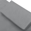 Patio Lounge Bed Fabric Anthracite