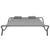 Patio Lounge Bed Fabric Anthracite