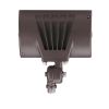 HILO | LED Flood Light | 150 Watt | 19950 Lumens | 5000K | 120-277V | Knuckle Mount | DOB | Bronze Housing | IP65 | UL & DLC Listed