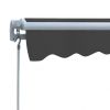 Folding Awning Manual Operated 118.1" Anthracite