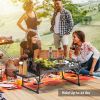 3 ft Portable Picnic Table with Wing Panels