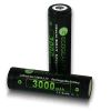 18650 IMR 3000mAh High Drain Flat Top Lithium-ion Batteries (2-Pieces)