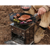 Wood Burning Camp Stove Stainless Steel Folding Camp Stove