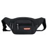 Casual Multifunctional Waist Bag; Adjustable Durable Large Capacity Messenger Bag For Outdoor Sports Running Walking