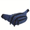 Men's And Women's Large-capacity Wear-resistant Sports Waist Bag Casual Bag Shoulder Chest Bag Light Sports Travel Bag Men's Messenger Backpack Waist