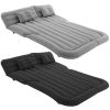 Inflatable SUV Air Mattress Thickened Camping Bed Cushion with Pillow Air Pump Storage Bag PVC Flocked Car Bed for Home Car Travel Camping